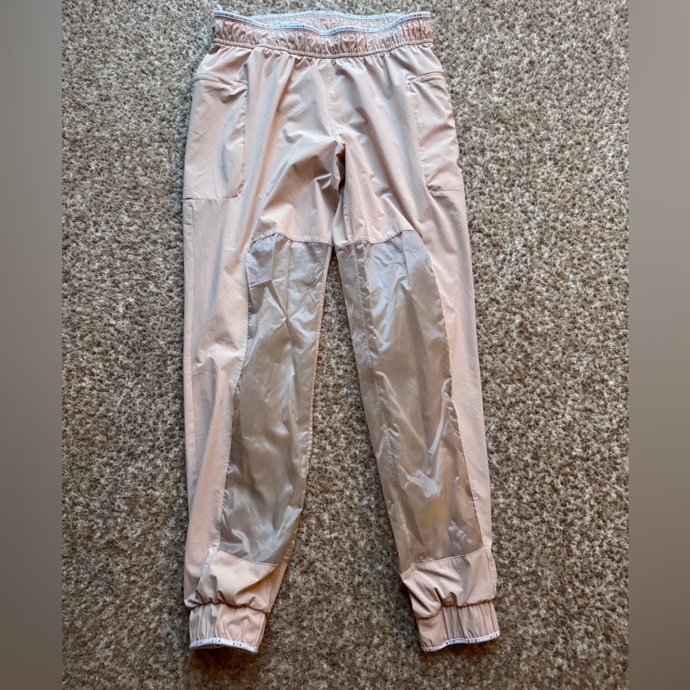 Nike Women Air Pants Size Medium Running Pink Joggers Pants Trousers